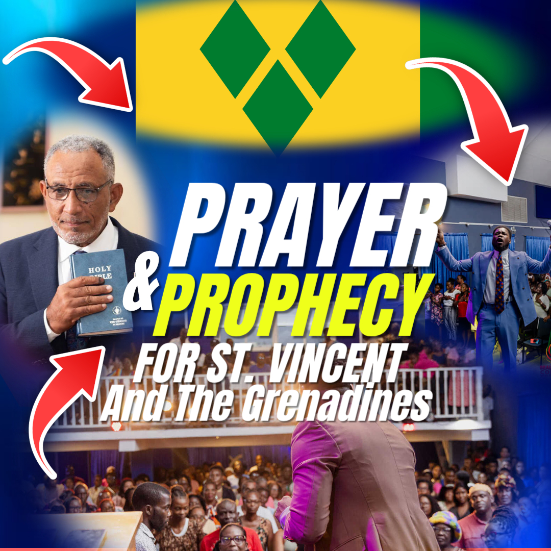 Prophet Vincent Grant Praying for the Prime minister, Hon. Dr Godwin ...